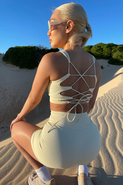 Dune Cross Back Sports Bra