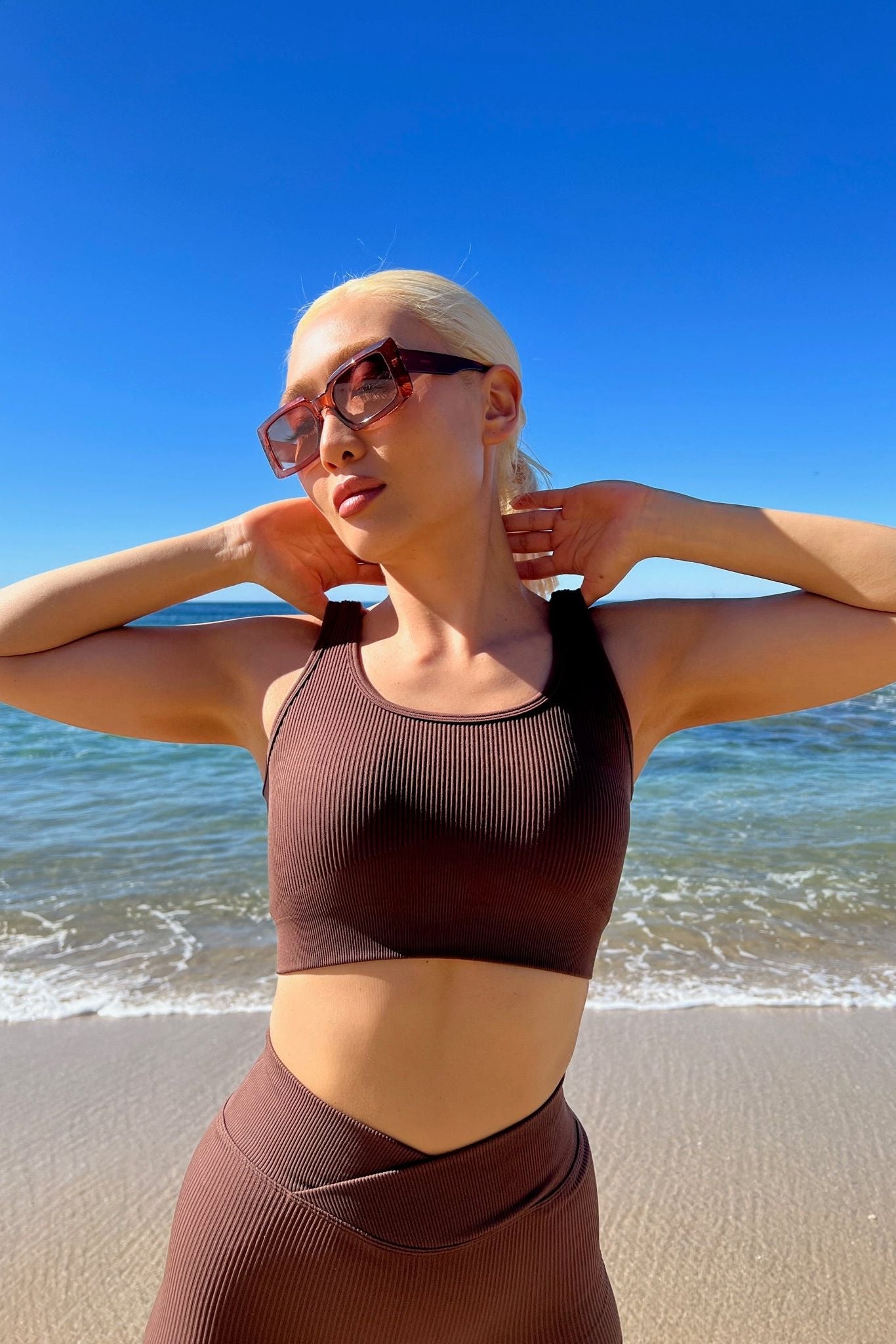 Dune Cross Back Sports Bra
