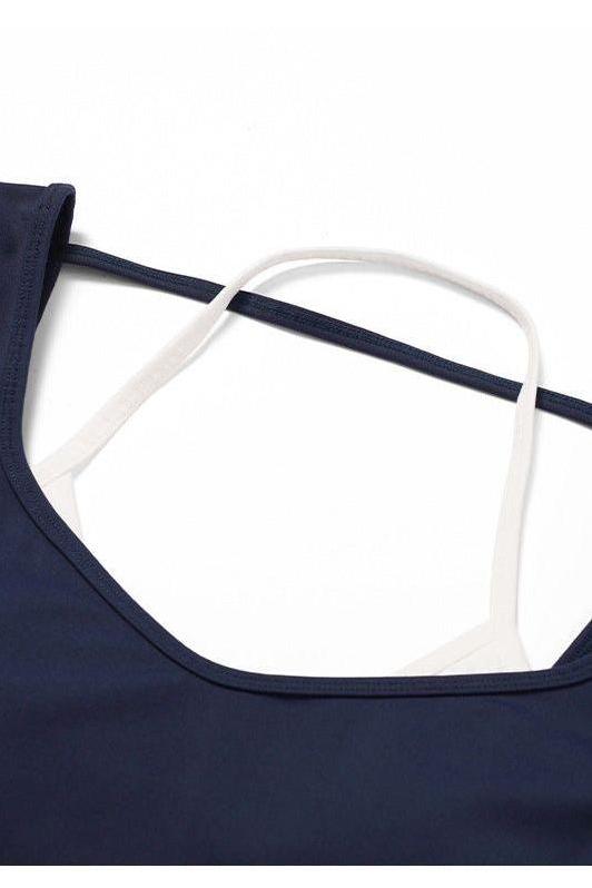 Nüda Contrast Long Sleeve Top