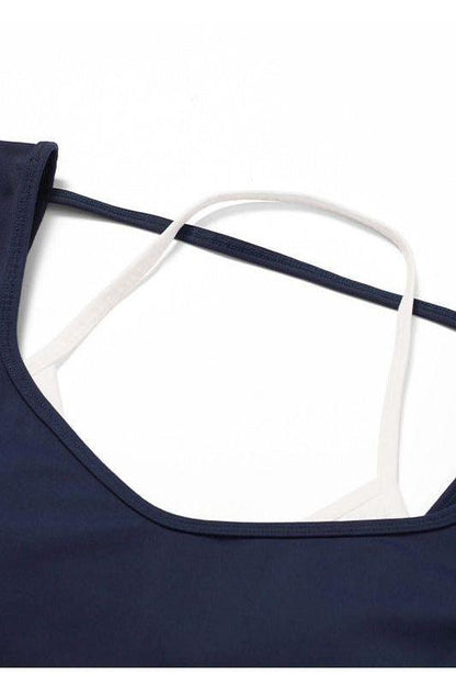 Nüda Contrast Long Sleeve Top
